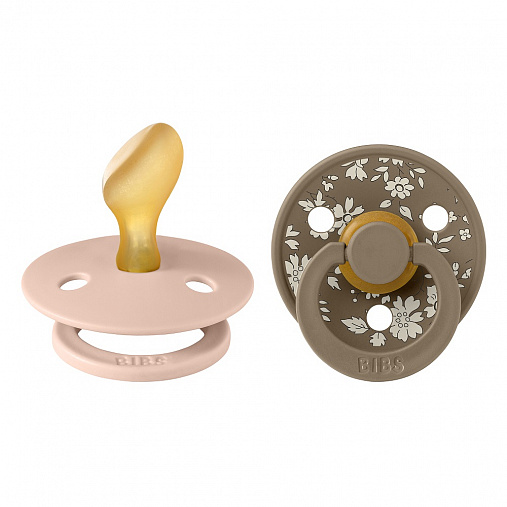 Набор пустышек латексных BIBS Liberty Colour Anatomical, 2 шт. - Capel , 6+ мес. 1