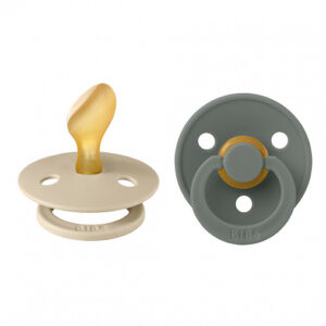 Набор пустышек латексных BIBS Colour Anatomical, 2 шт. 0+ мес. 3