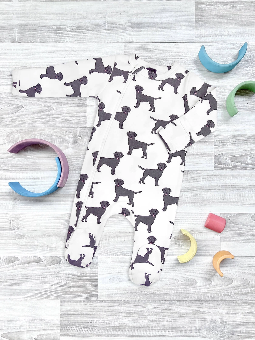 Комбинезон Mjolk Sleep and Play Собачки NEW 1