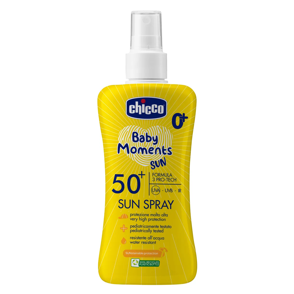 Спрей солнцезащитный Chicco SPF50+ 150 мл 1