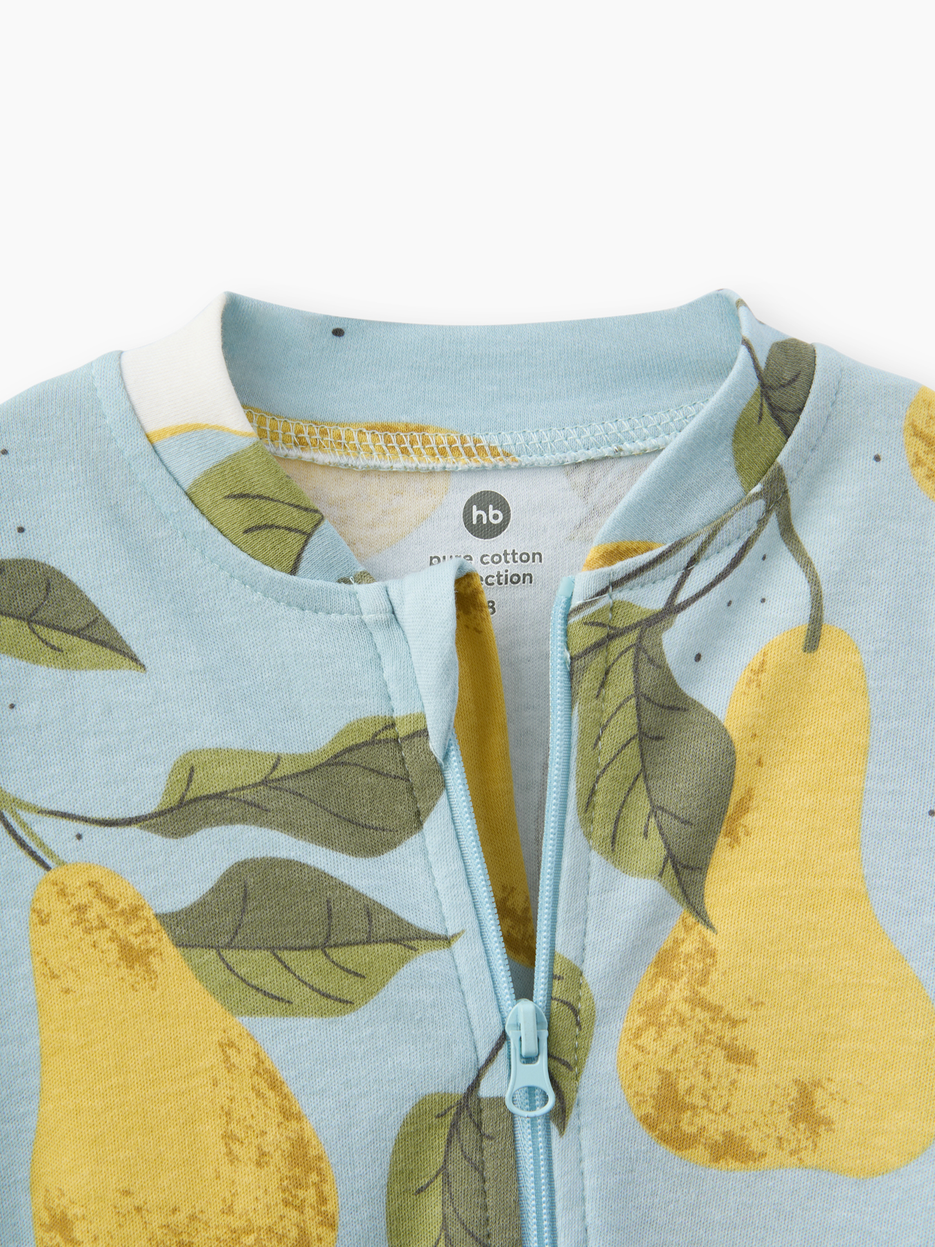 Пижамный комбинезон детский Happy Baby (набор 2 шт.) pear 6