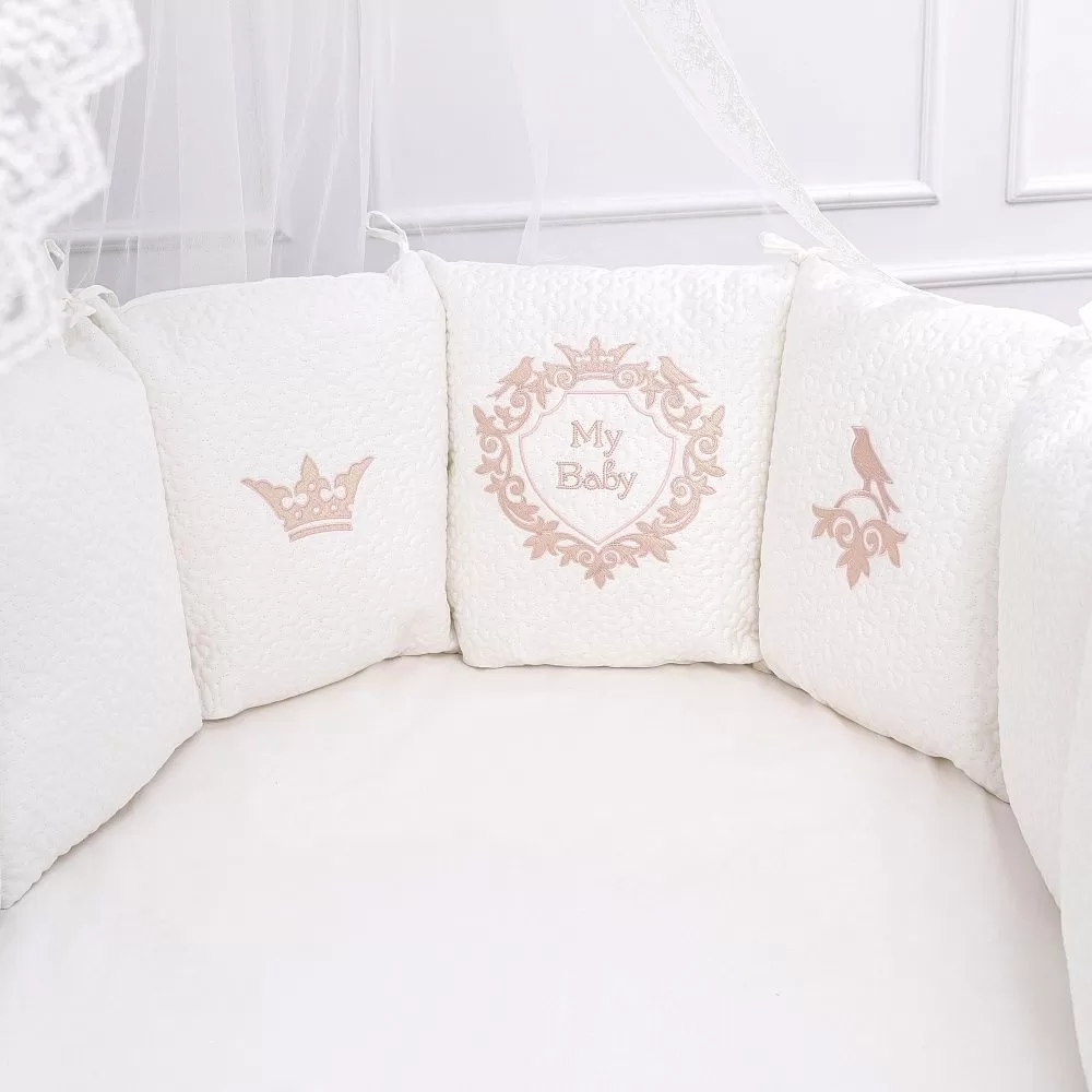 Комплект для овальной кровати "Мой малыш" (М) 2