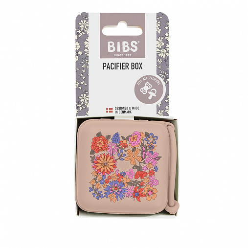 Контейнер для пустышки BIBS Liberty - Blossom 3