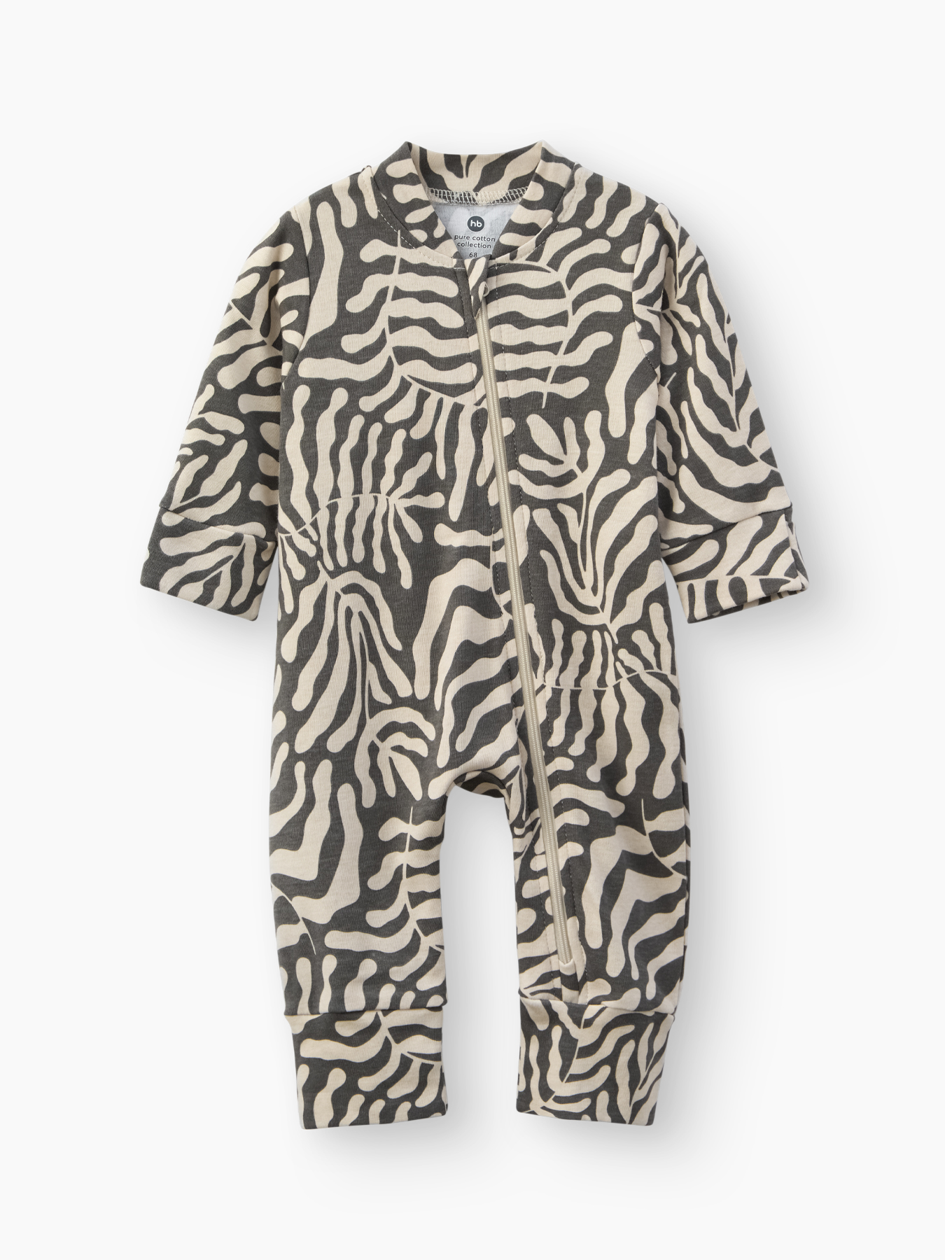 5lio8i6mkzo38dv27yec8gwkn69mfbe0 Пижамный комбинезон детский Happy Baby (набор 2 шт.) leaves 2