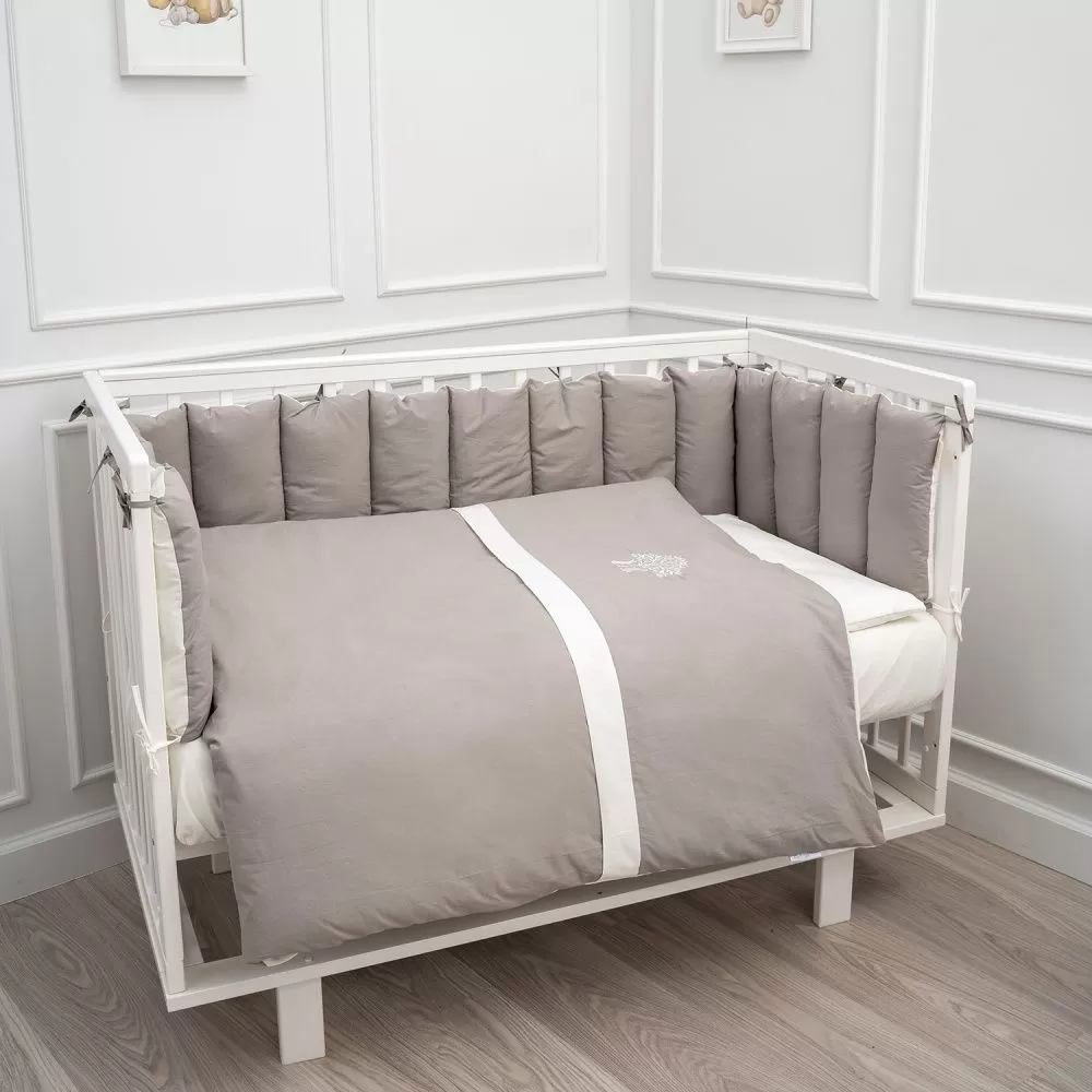 6t0hijw494d6sbdpnqwxtubev6qwvw58 Комплект из 6 предметов Lappetti "Organic baby cotton" для прямоугольной кроватки (М) 1