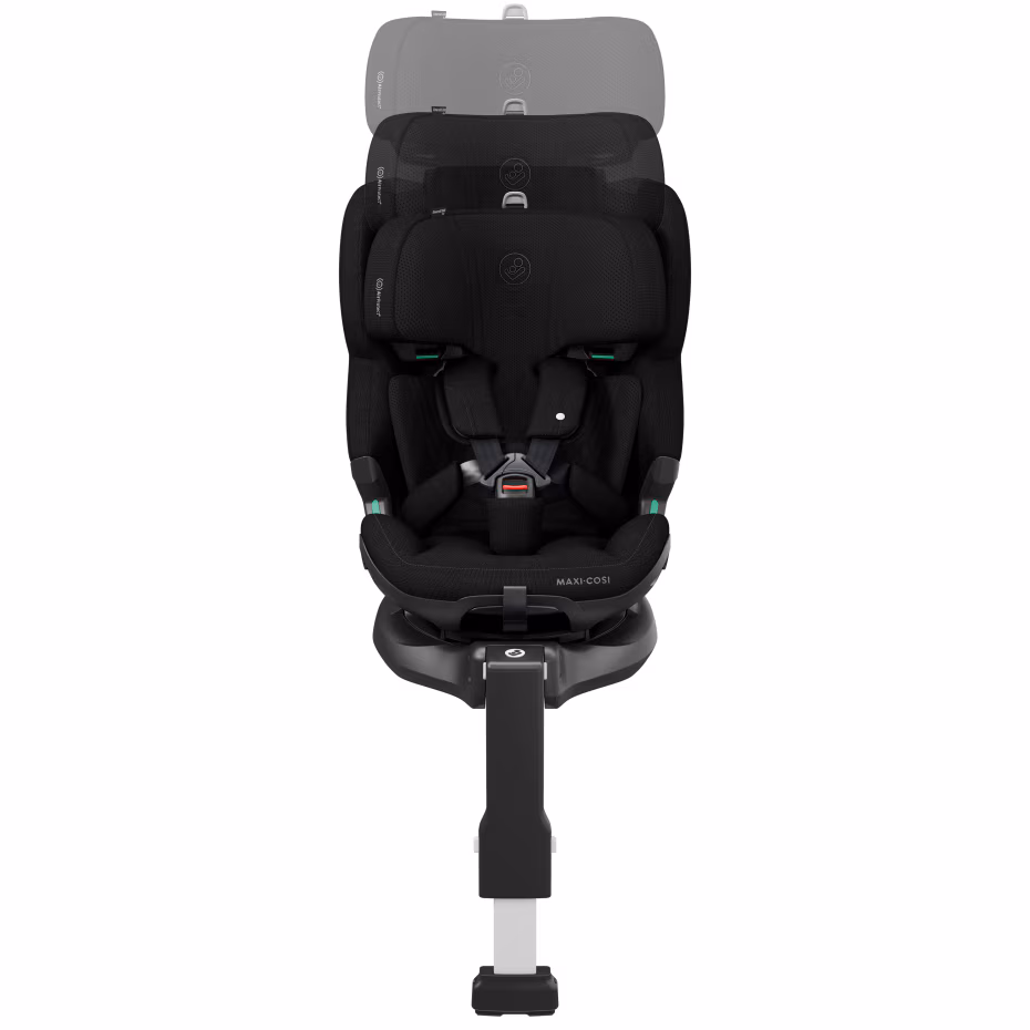 8621671110_2024_maxicosi_carseat_babytoddlerchildcarseat_emerald360pro_black_authenticblack_harnessheadrestadjustment_front Автокресло группы 0/1/2/3 Maxi-Cosi Emerald 360 Pro Authentic 10