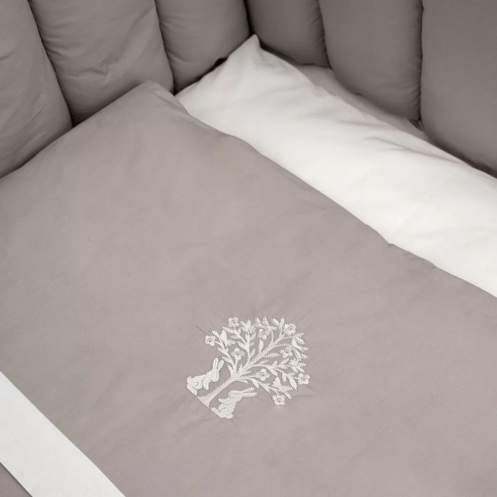 8w2ef1f1zfnk1vtru7hbivx2o6gdeegd Комплект из 6 предметов Lappetti "Organic baby cotton" для прямоугольной кроватки (М) 3