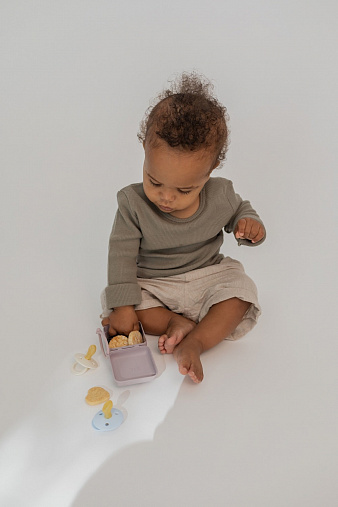 Контейнер для пустышки BIBS Liberty - Strawberries 5