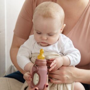 BIBS_SS23_Baby_Bottle_Sleeve_Lifestyle (1) Латексная соска для бутылочки BIBS, 2 шт.(новая упаковка) 6