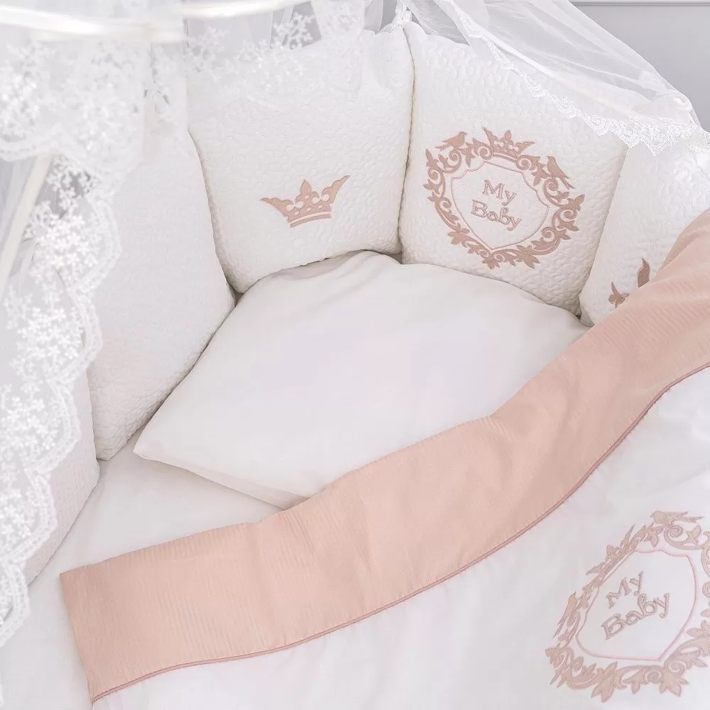 Комплект для овальной кровати "Мой малыш" (М) 3