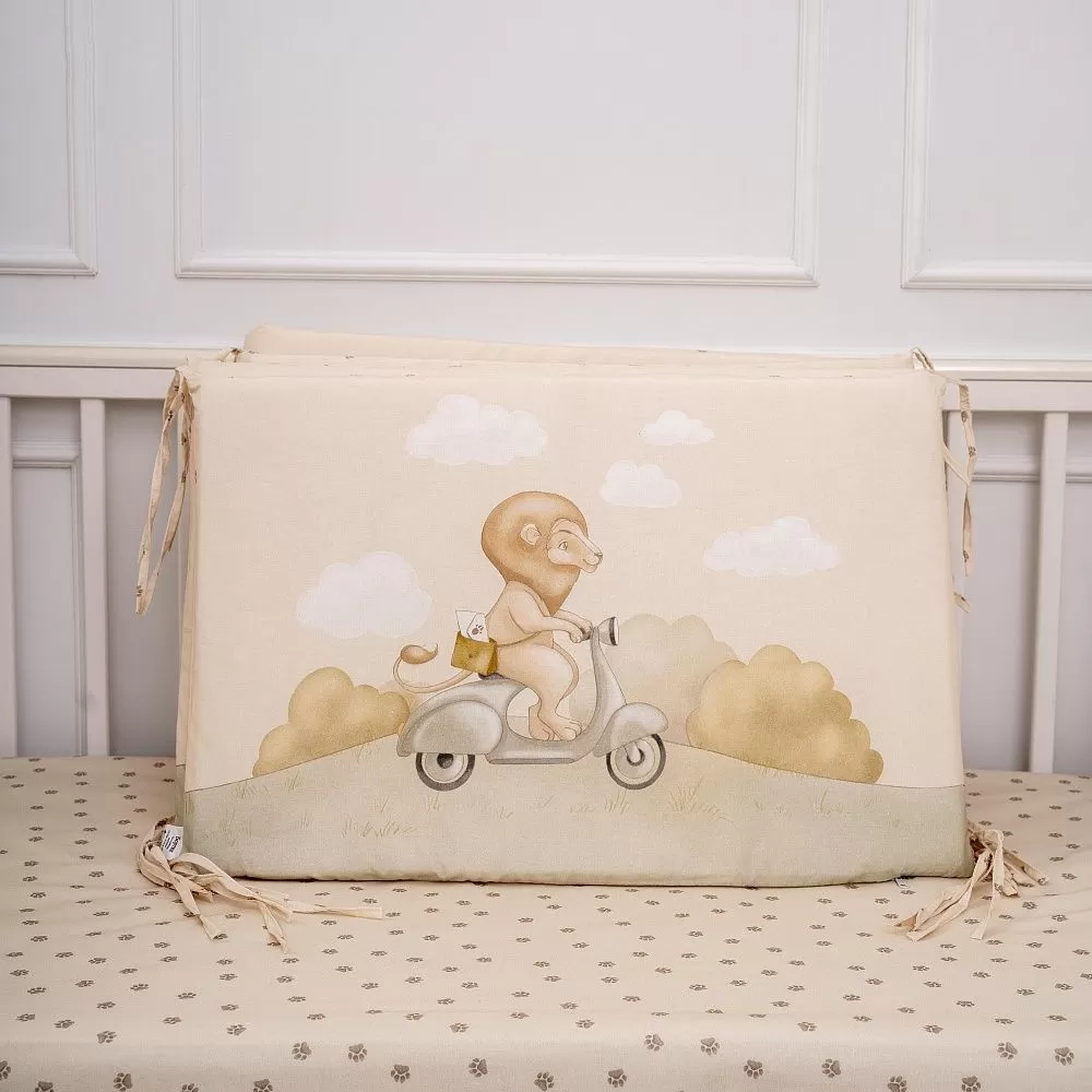 Набор Lappetti 6пр.для прямоугольной кроватки "Письмо другу" 15