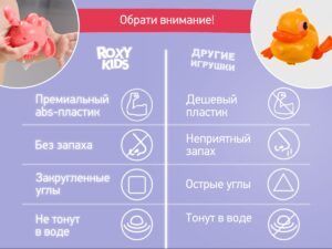 clockwork_bath_toy_set_3_4ceb4e7c61 Игрушки для ванной заводные Roxy Kids 3 шт (птичка, краб, пингвин) 23