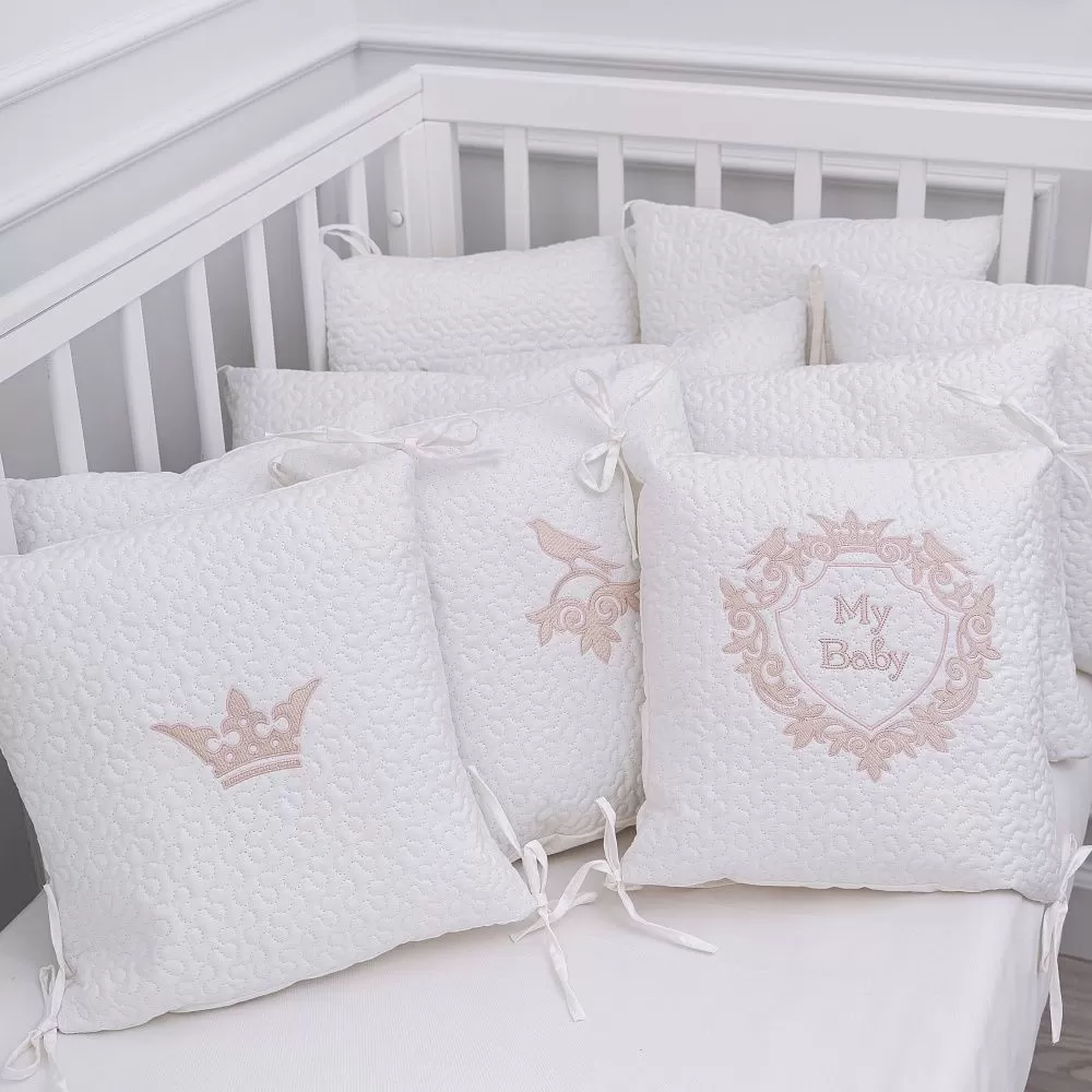 Комплект для овальной кровати "Мой малыш" (М) 9
