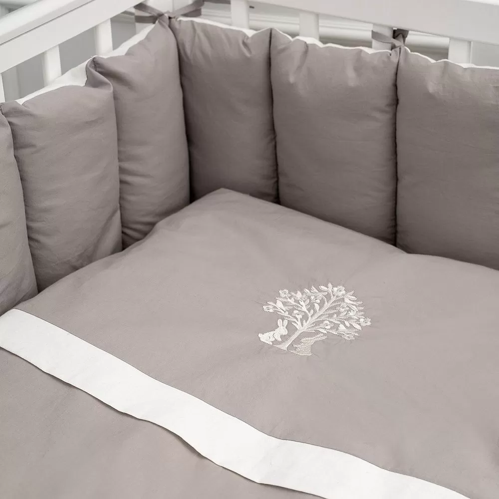 dn7g6thfk4g4mlrmoa6enwvqrsdrg6xd Комплект из 6 предметов Lappetti "Organic baby cotton" для прямоугольной кроватки (М) 10