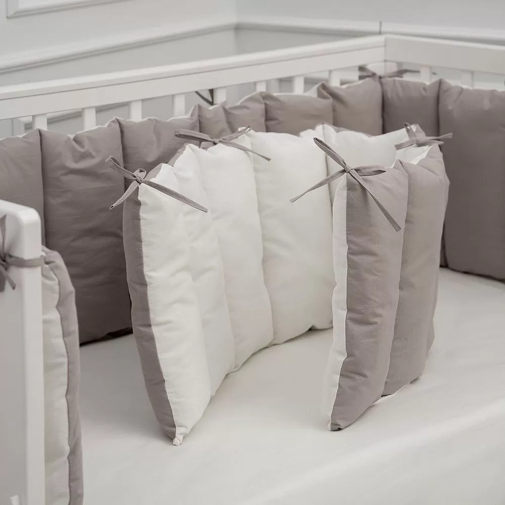 fadsflwhlv7xsbbjn82mbkmrj01tzy6q Комплект из 6 предметов Lappetti "Organic baby cotton" для прямоугольной кроватки (М) 6