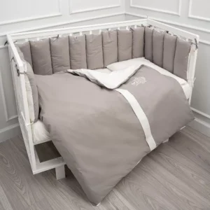 h1kp59b8n3p65sczppwoqx3s16h51h0n Комплект из 6 предметов Lappetti "Organic baby cotton" для прямоугольной кроватки (М) 21