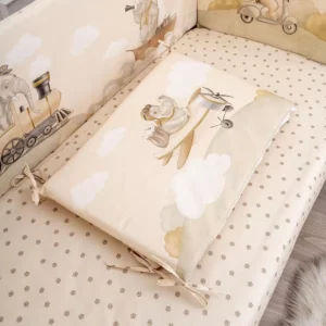 Набор Lappetti 6пр.для прямоугольной кроватки "Письмо другу" 29