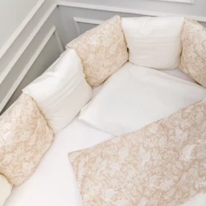 Комплект из 6 предметов Lappetti "Le Jardin" для овальной кроватки (М) 11