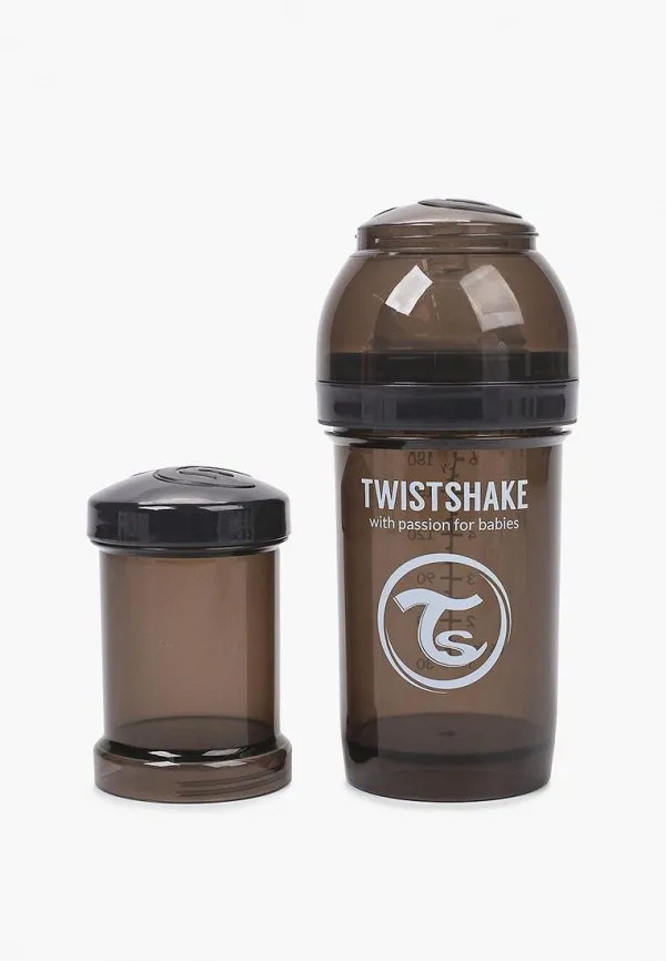 Бутылочка антиколиковая Twistshake для кормления 125 мл. Коллекция Пастель 1