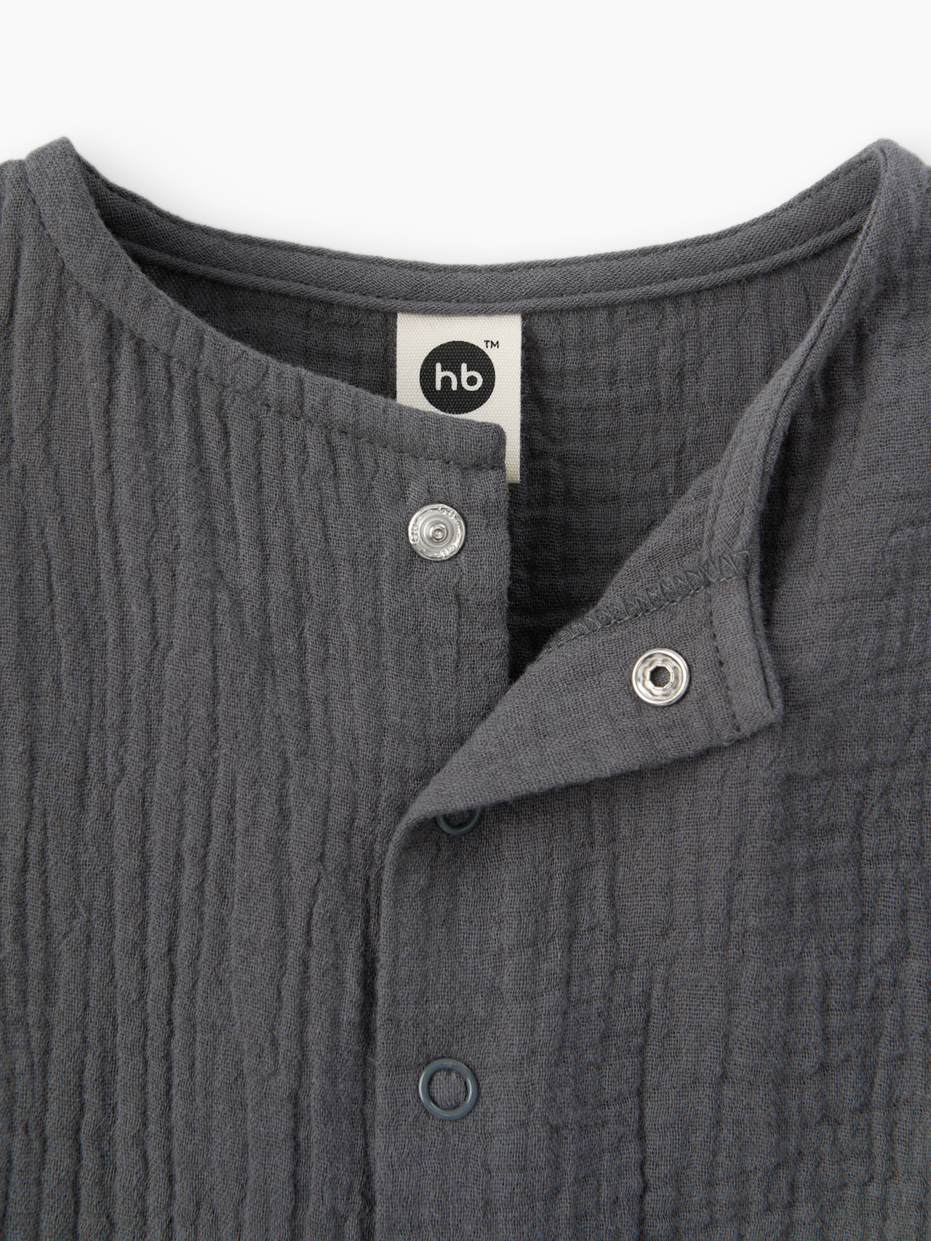 Боди детское Happy Baby dark grey 2