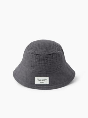 Панама детская Happy Baby dark grey 3