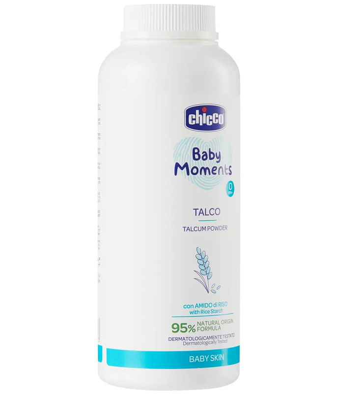 Присыпка детская Chicco Baby Moments 150гр 2