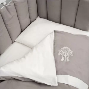 tsicqmt63cqqd2u7rxl5oq1zi1ysxsbv Комплект из 6 предметов Lappetti "Organic baby cotton" для прямоугольной кроватки (М) 25