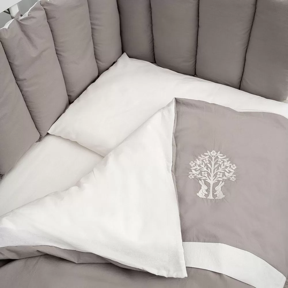 tsicqmt63cqqd2u7rxl5oq1zi1ysxsbv Комплект из 6 предметов Lappetti "Organic baby cotton" для прямоугольной кроватки (М) 9