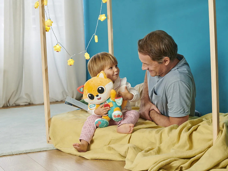 uo86e95gd5d92elvyqdhfkzca6vgscyx Игрушка мягкая Chicco "Говорящая лисичка" 8