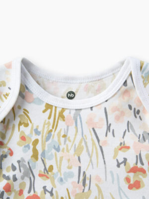 Боди детское Happy Baby (набор 3 шт.) flowers 30