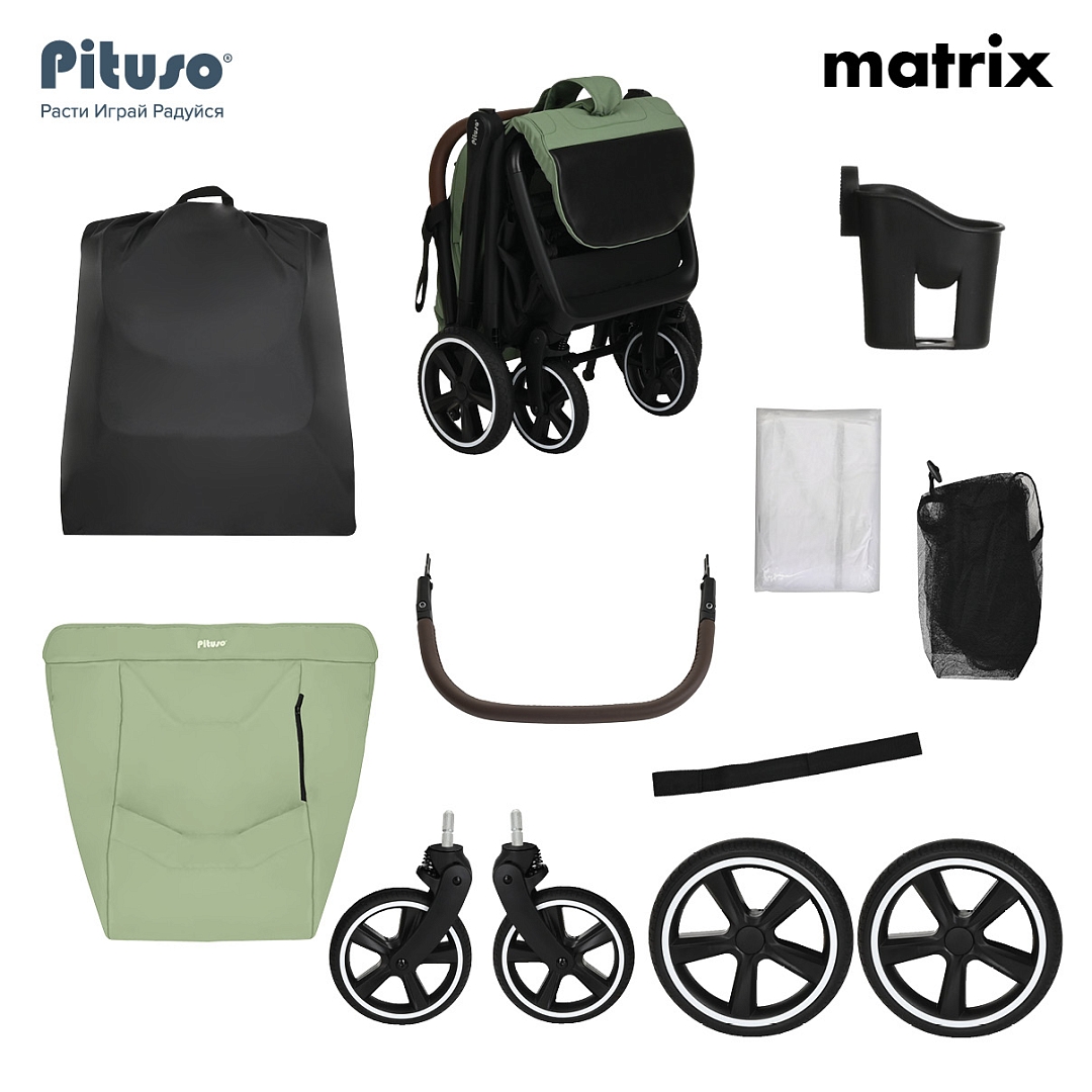 UT000082276_31 Коляска прогулочная Pituso Matrix 22