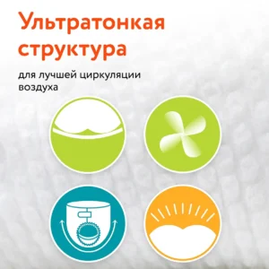 Детские трусики-подгузники LOVULAR ВИТАМИНКА M 6-11 кг, 54 шт/уп 17