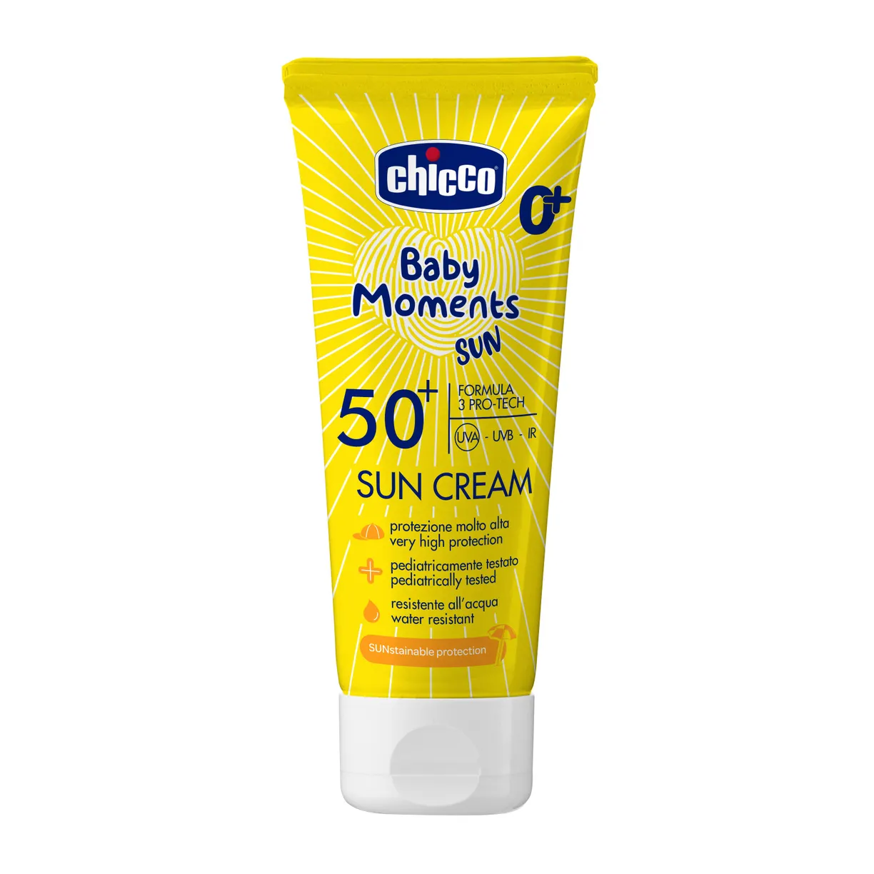 Крем солнцезащитный Chicco SPF50+ 75 мл 1