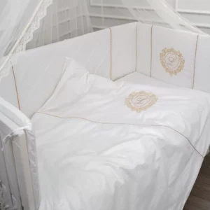 Комплект постельных принадлежностей для прямоугольной кроватки 6 предметов "Лаппетти" (М) 11