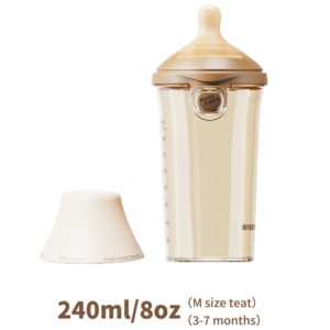 Бутылочка NICE PAPA антиколики/широкое горло 240 мл/соска 3-7 мес 12