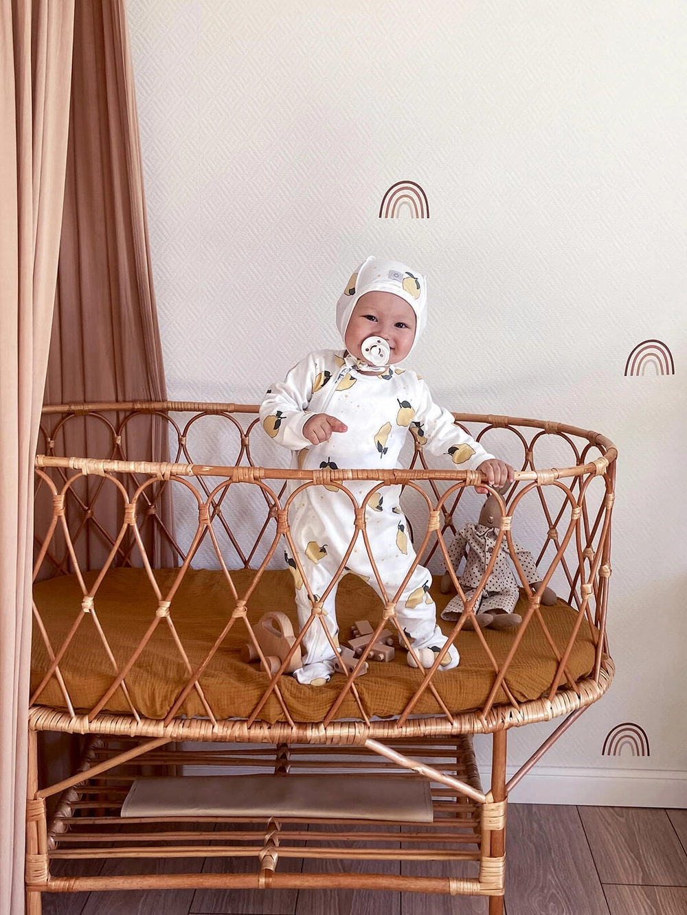 Комбинезон Mjolk Sleep and Play Лимоны (М) 3