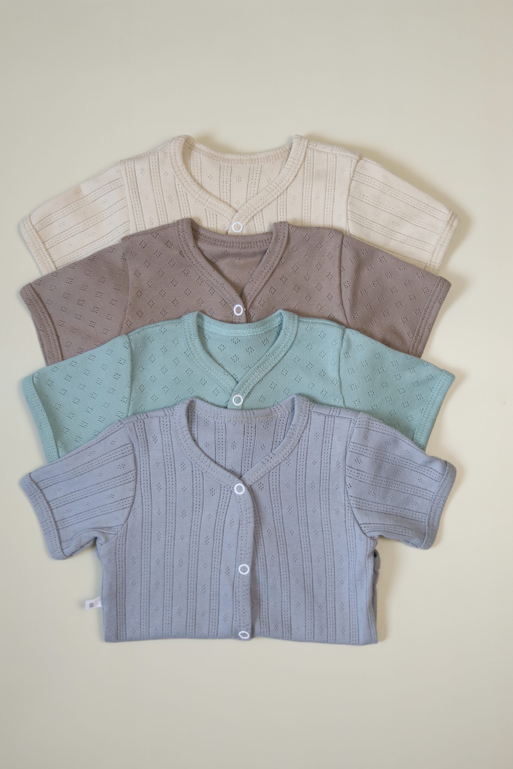 Боди MATUSHKIN прямая застежка, короткий рукав,горловина под окантовку,швы внутрь,трансферная рибана 4