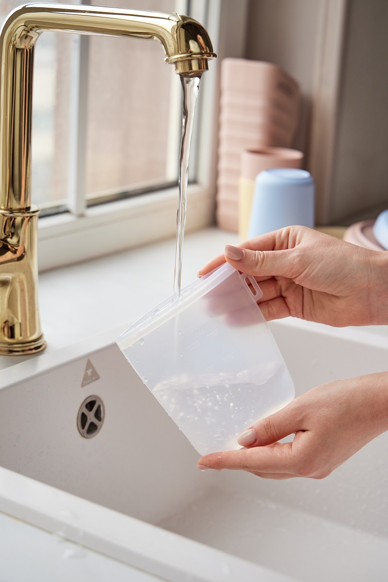 2025_04_2511410 Набор силиконовых пакетов Edda для грудного молока, 4 шт, 240 мл 2