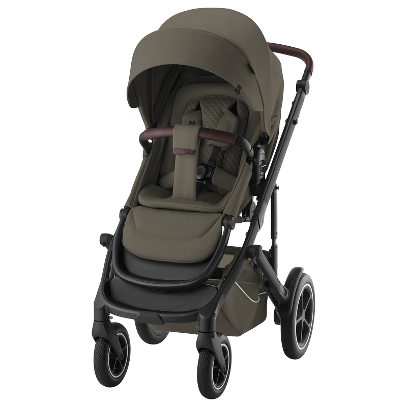 Комплект 3в1 Britax Roemer коляска SMILE 5Z, Urban Olive +автокресло BABY-SAFE PRO Urban Olive 2