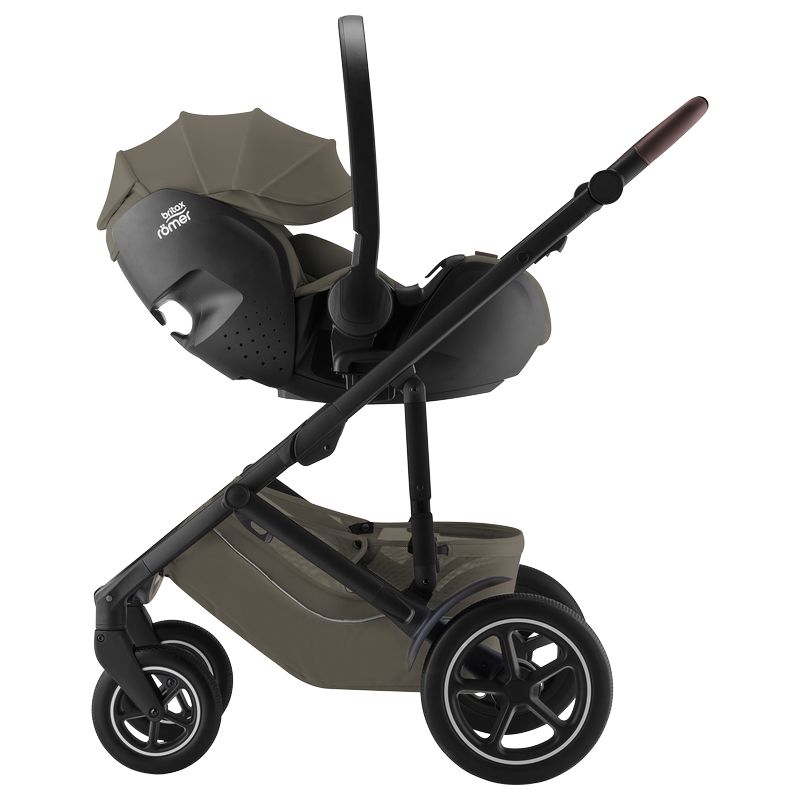 Комплект 3в1 Britax Roemer коляска SMILE 5Z, Urban Olive +автокресло BABY-SAFE PRO Urban Olive 4