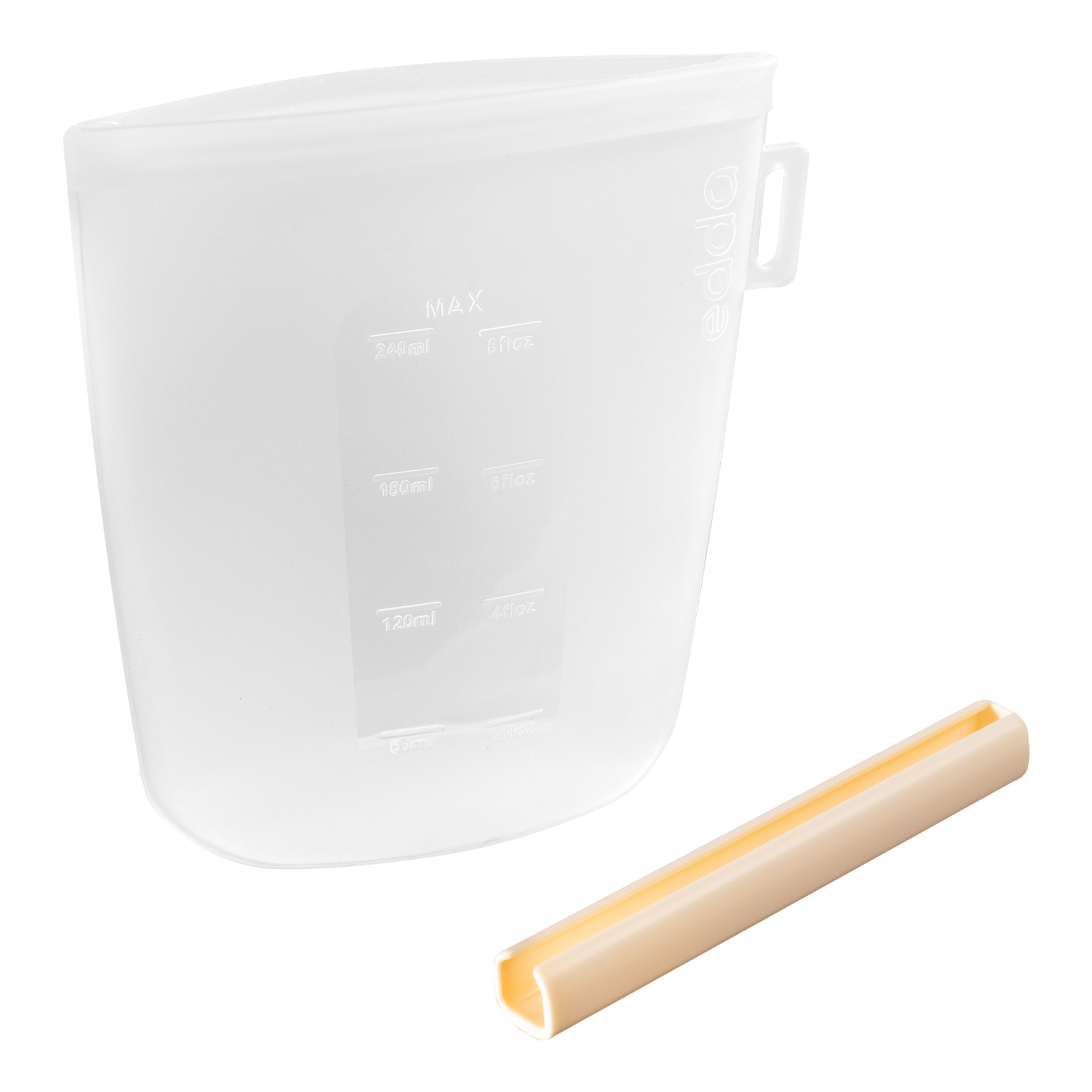 5-_6_ Набор силиконовых пакетов Edda для грудного молока, 4 шт, 240 мл 9