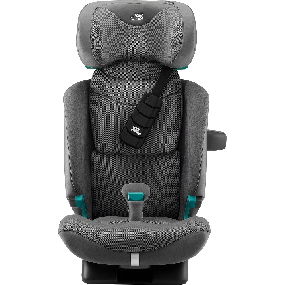 ADVANSAFIX_PRO_MineralGrey_03_BoosterMode_HeadrestUp_2025_72dpi_2000x2000px Автокресло группы 1/2/3 Britax Roemer ADVANSAFIX PRO Style 6