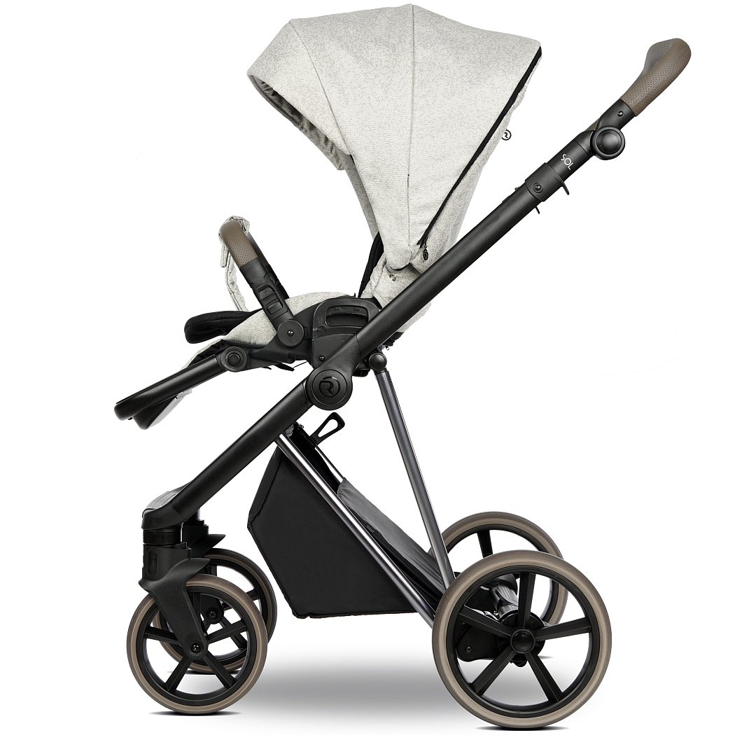 Коляска 2 в 1 ROAN SOL VINTAGE Pixel 3