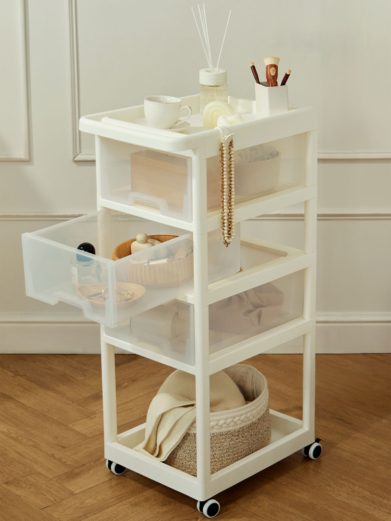 Стеллаж Happy Baby с ящиками Storio 8