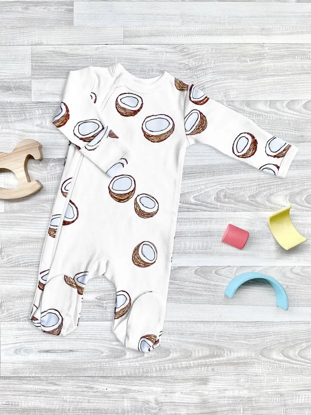 Комбинезон Mjolk Sleep and Play Кокосы (М) 1