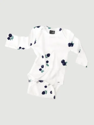 Боди Mjolk Голубика с длинным рукавом (М) 8