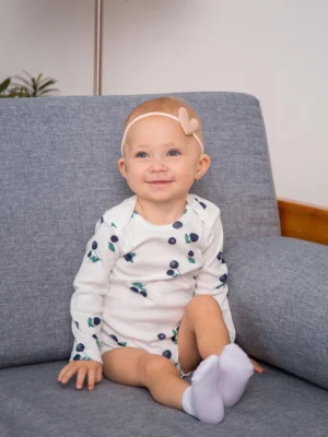 Боди Mjolk Голубика с длинным рукавом (М) 6