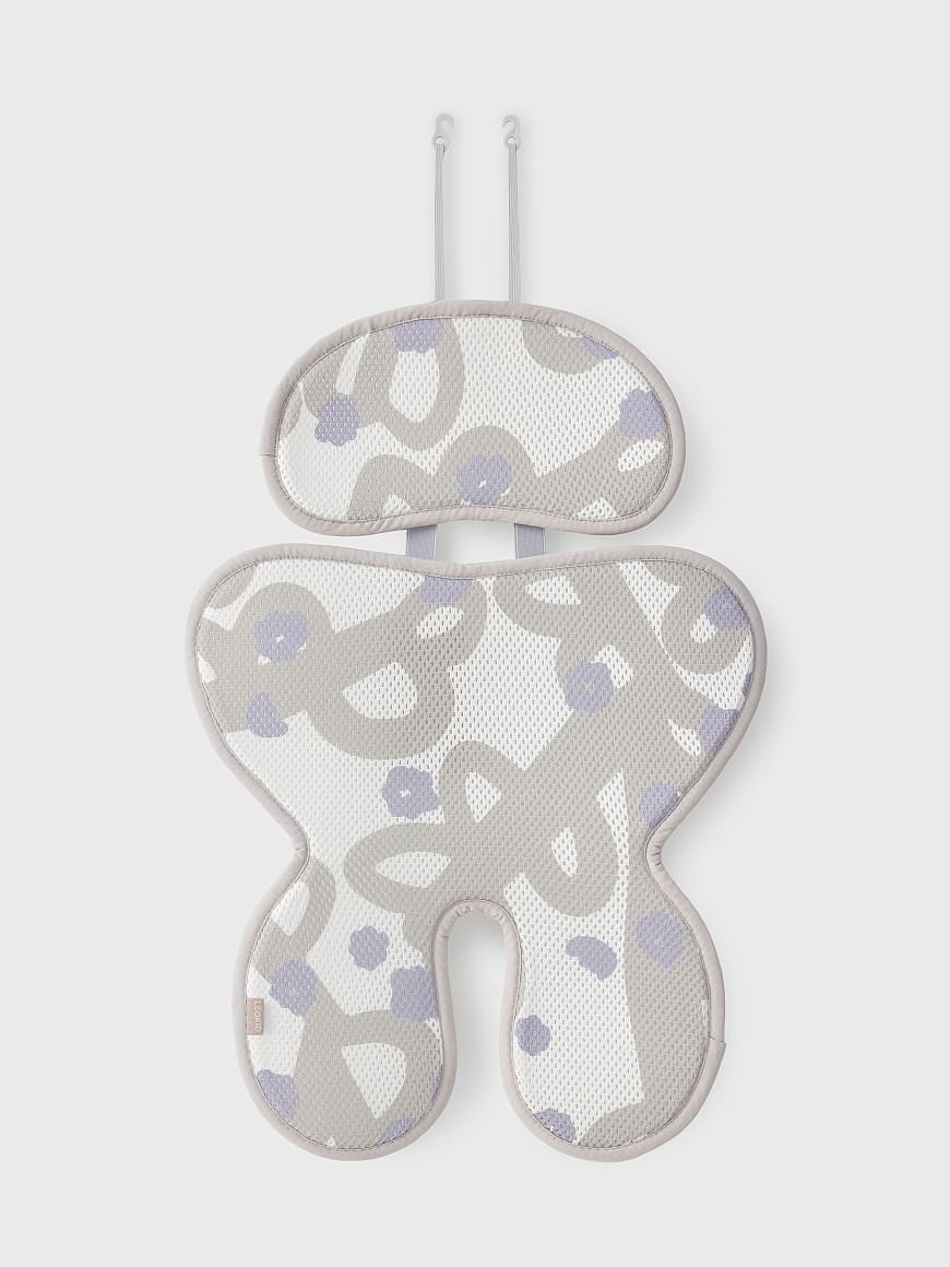 Дышащий 3D матрасик Leokid Classic Heather 1 серый матрасик