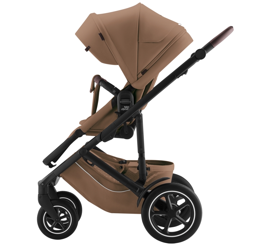 Комплект 3в1 Britax Roemer коляска SMILE 5Z LUX|Warm Caramel + автокресло BABY-SAFE PRO Space Black 7
