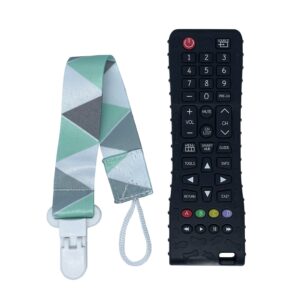 Прорезыватель Roxy Kids силиконовый Пульт от телевизора большой с держателем 5